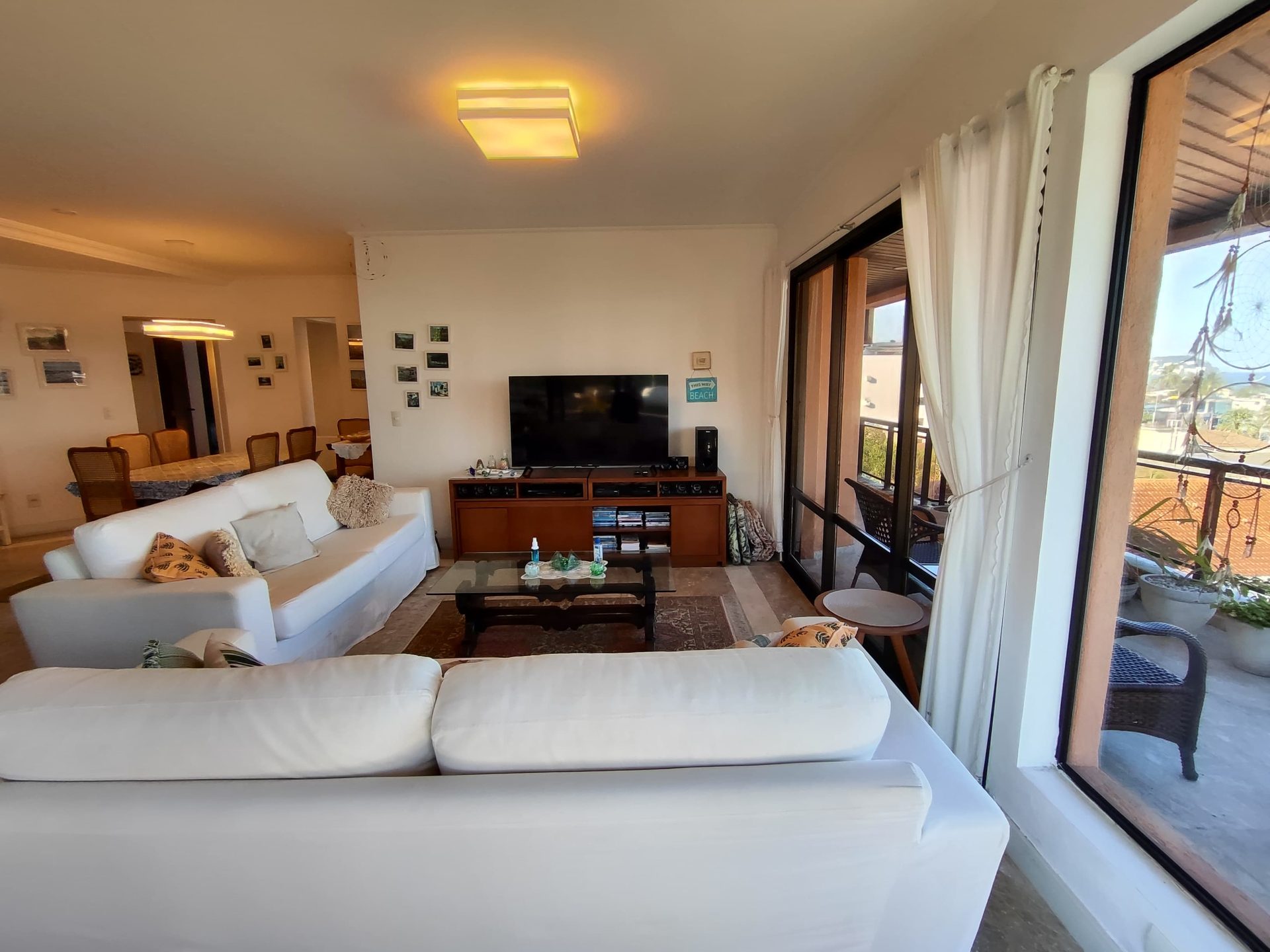 Cobertura vista para o mar, 3 quartos, 3 vagas, 200m praia em Enseada, Guarujá — foto 4