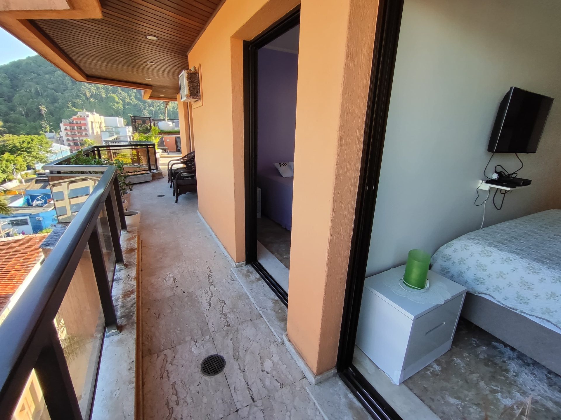 Cobertura vista para o mar, 3 quartos, 3 vagas, 200m praia em Enseada, Guarujá — foto 12
