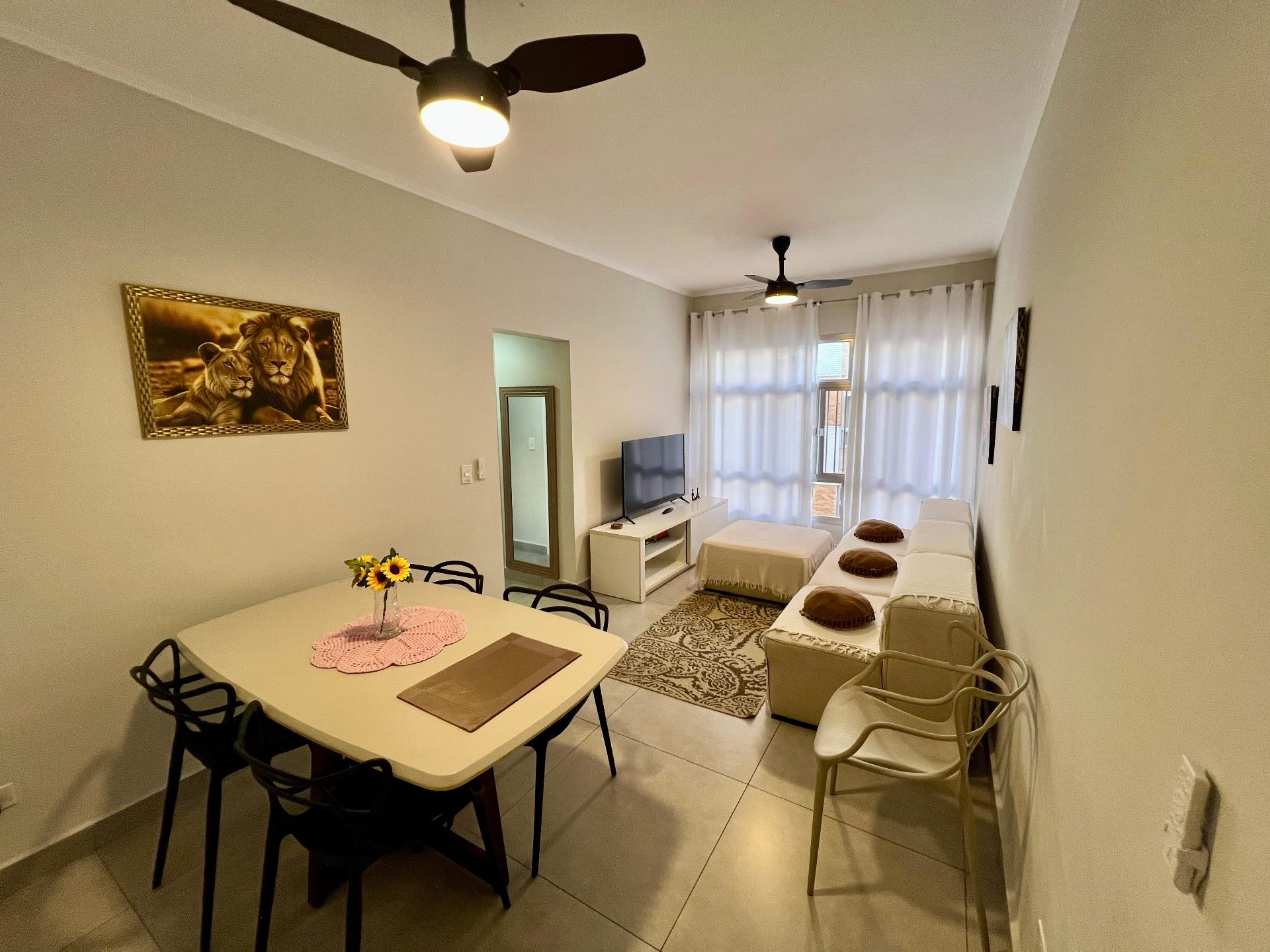 Apto 3 quartos, 400m da praia Enseada, 1 vaga em Enseada, Guarujá — foto 3