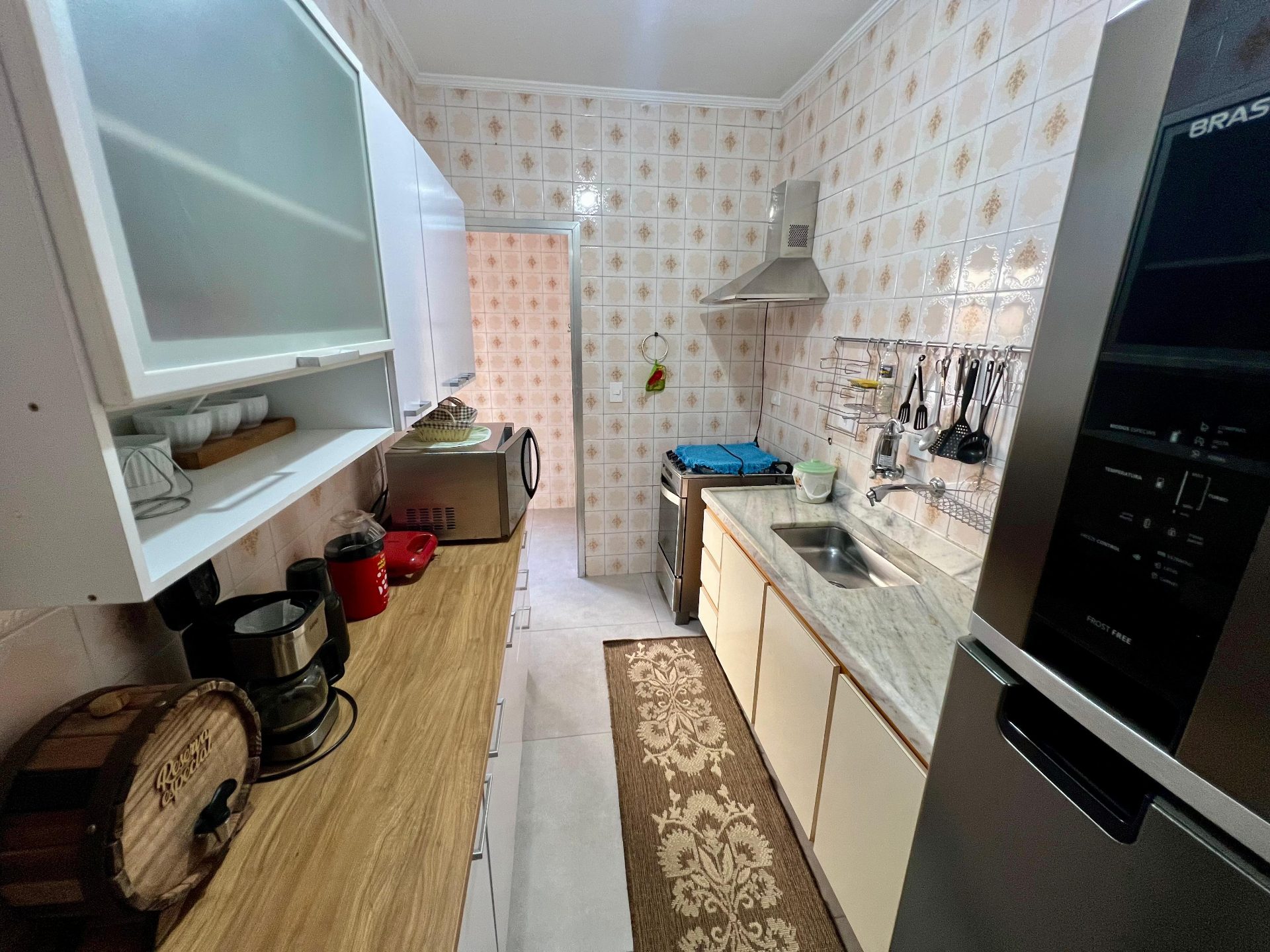 Apto 3 quartos, 400m da praia Enseada, 1 vaga em Enseada, Guarujá — foto 14