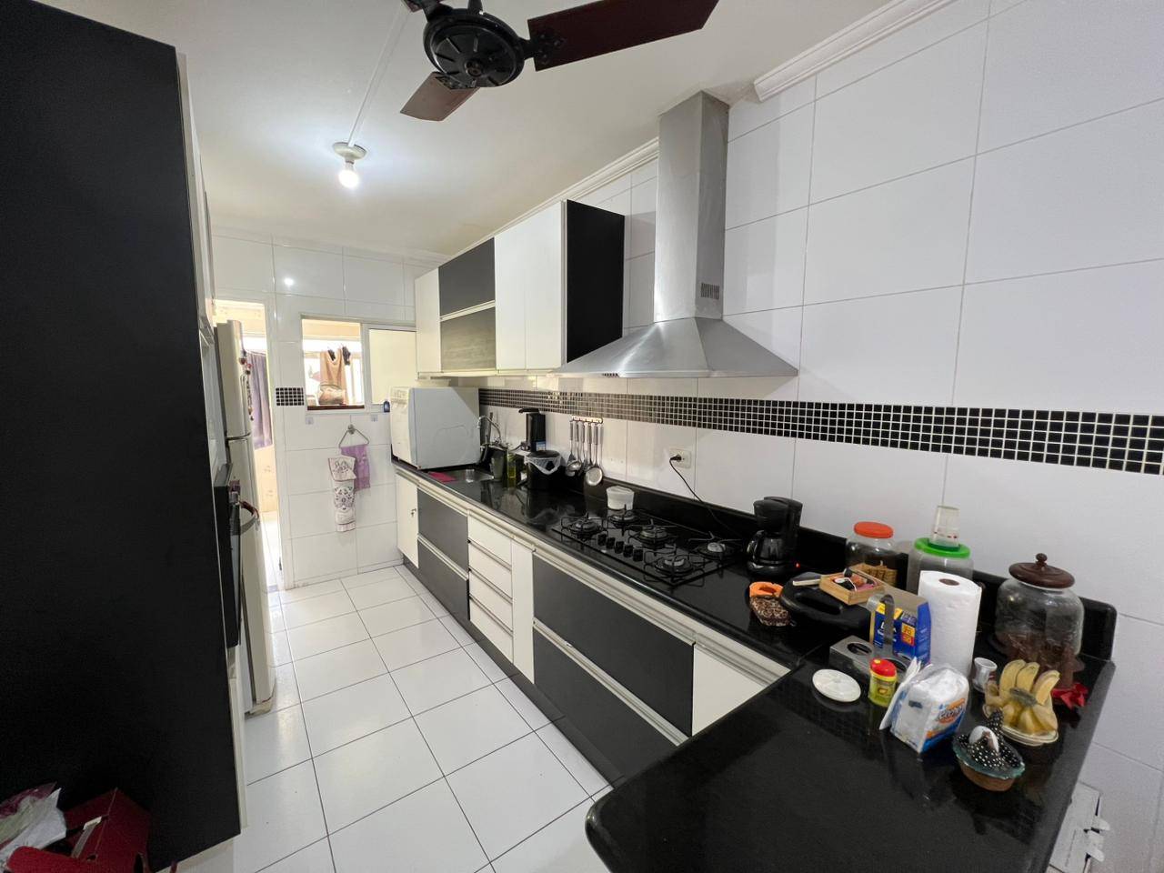 Apto 3 quartos, sacada, lazer, 350m praia Astúrias em Jardim Las Palmas, Guarujá — foto 22