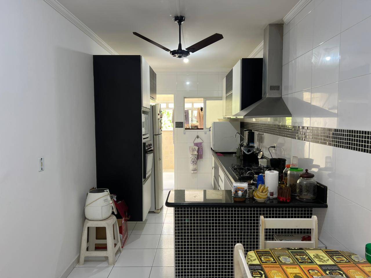 Apto 3 quartos, sacada, lazer, 350m praia Astúrias em Jardim Las Palmas, Guarujá — foto 23