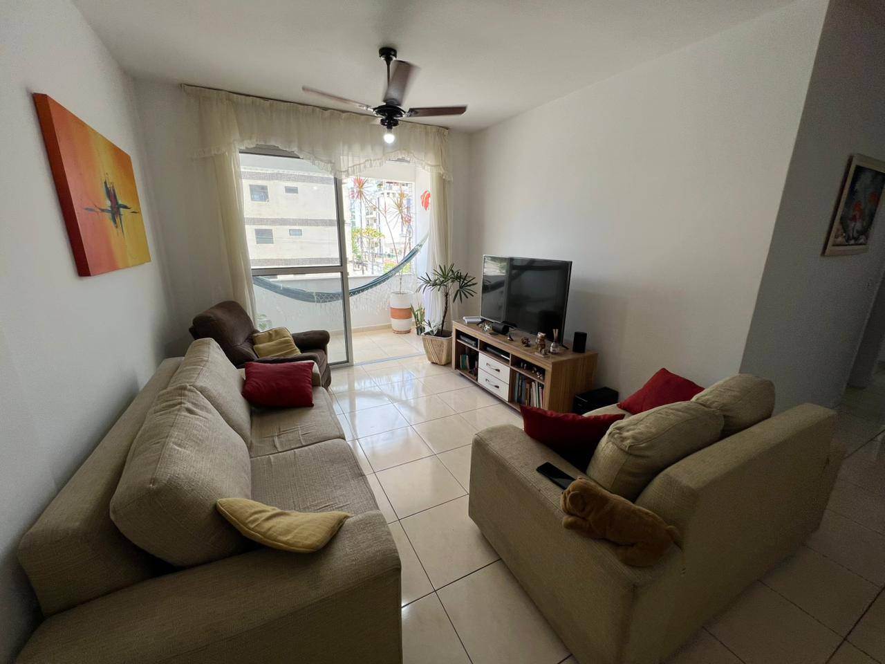 Apto 3 quartos, sacada, lazer, 350m praia Astúrias em Jardim Las Palmas, Guarujá — foto 5