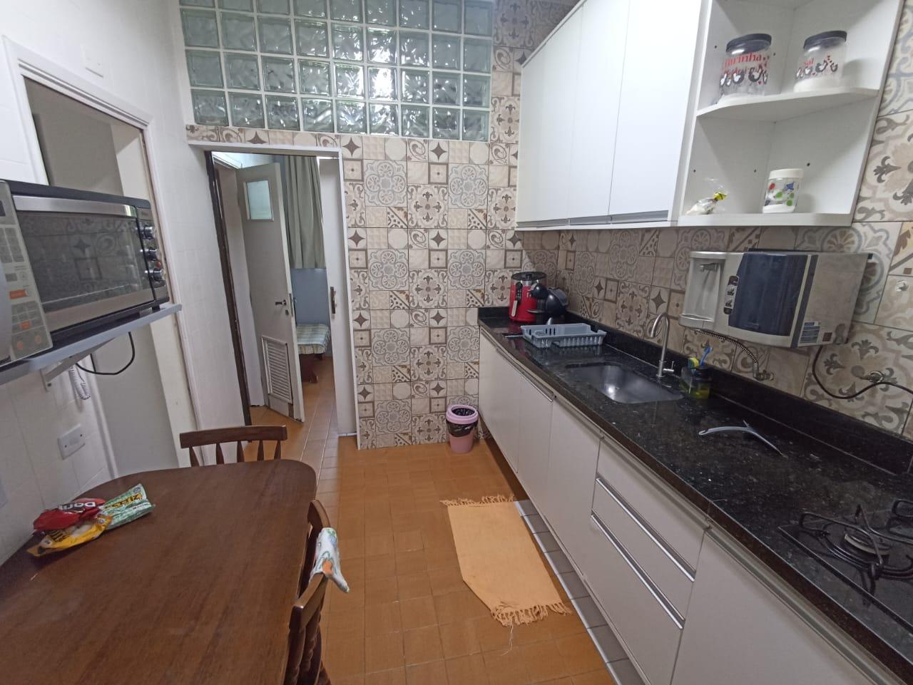 Apto frente praia 3 quartos, sacada, lazer, Astúrias em Vila Luis Antônio, Guarujá — foto 14