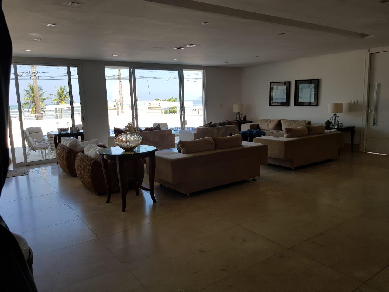 Casa frente praia 6 suítes, 6 vagas, sauna, Enseada. em Enseada, Guarujá — foto 2