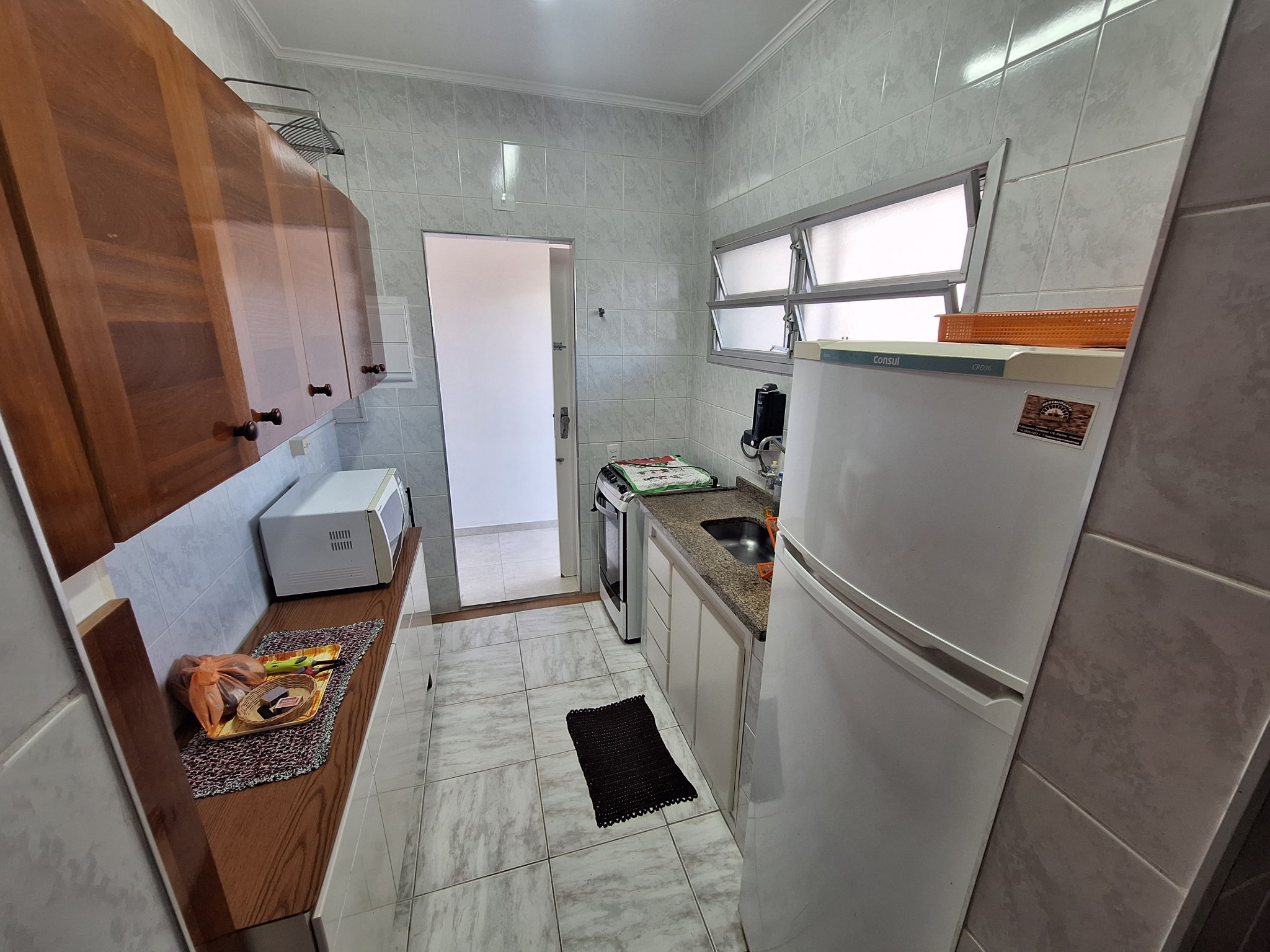 Apto 2 dorms., sacada, lazer, região do Aquário, 1 vaga em Enseada, Guarujá — foto 16