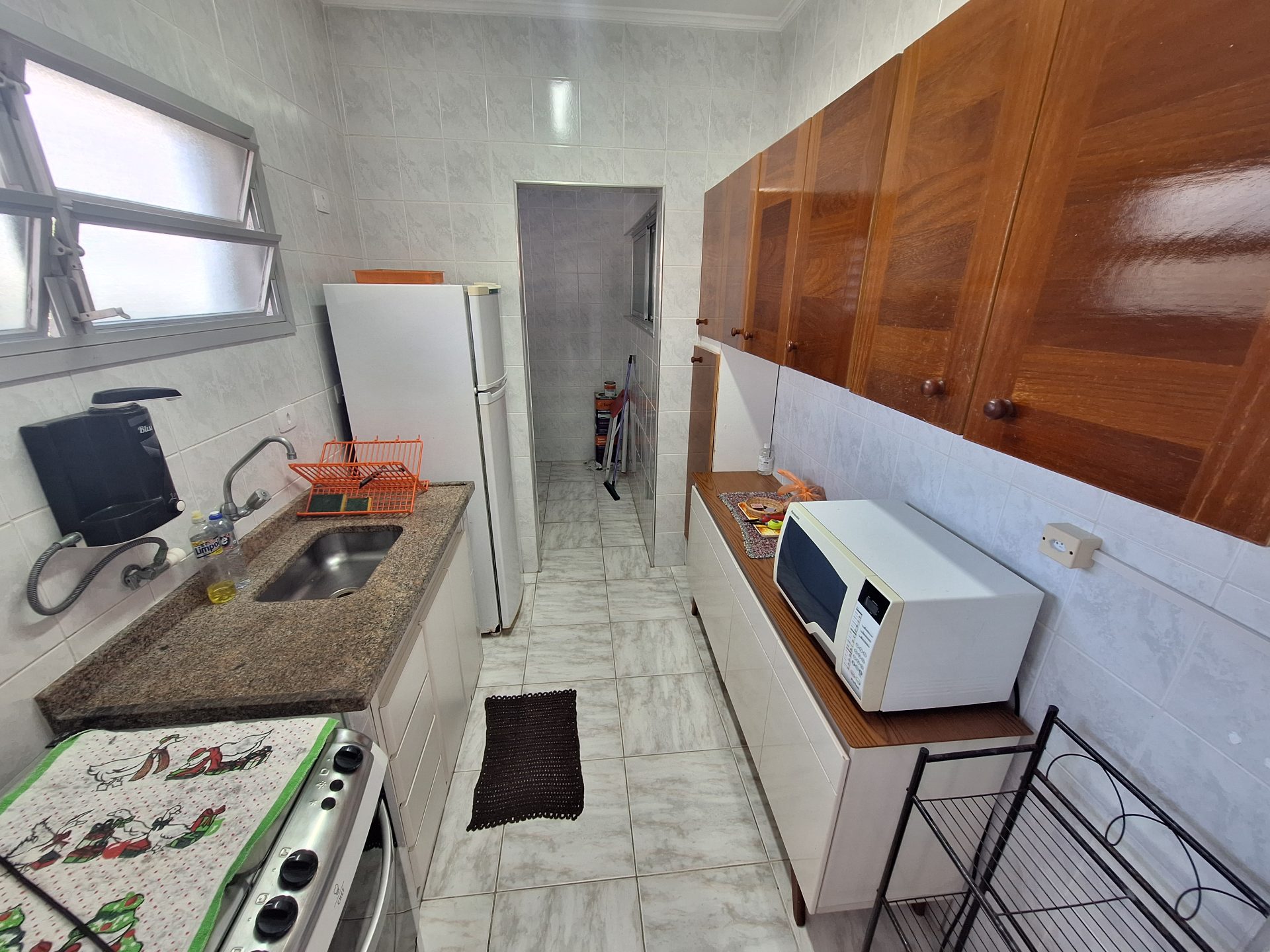Apto 2 dorms., sacada, lazer, região do Aquário, 1 vaga em Enseada, Guarujá — foto 14