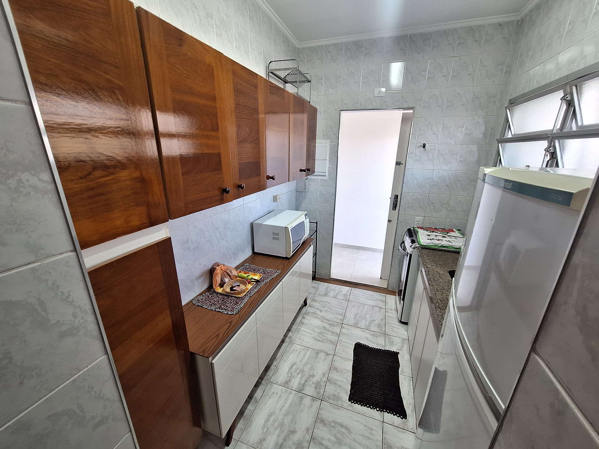 Apto 2 dorms., sacada, lazer, região do Aquário, 1 vaga em Enseada, Guarujá — foto 15