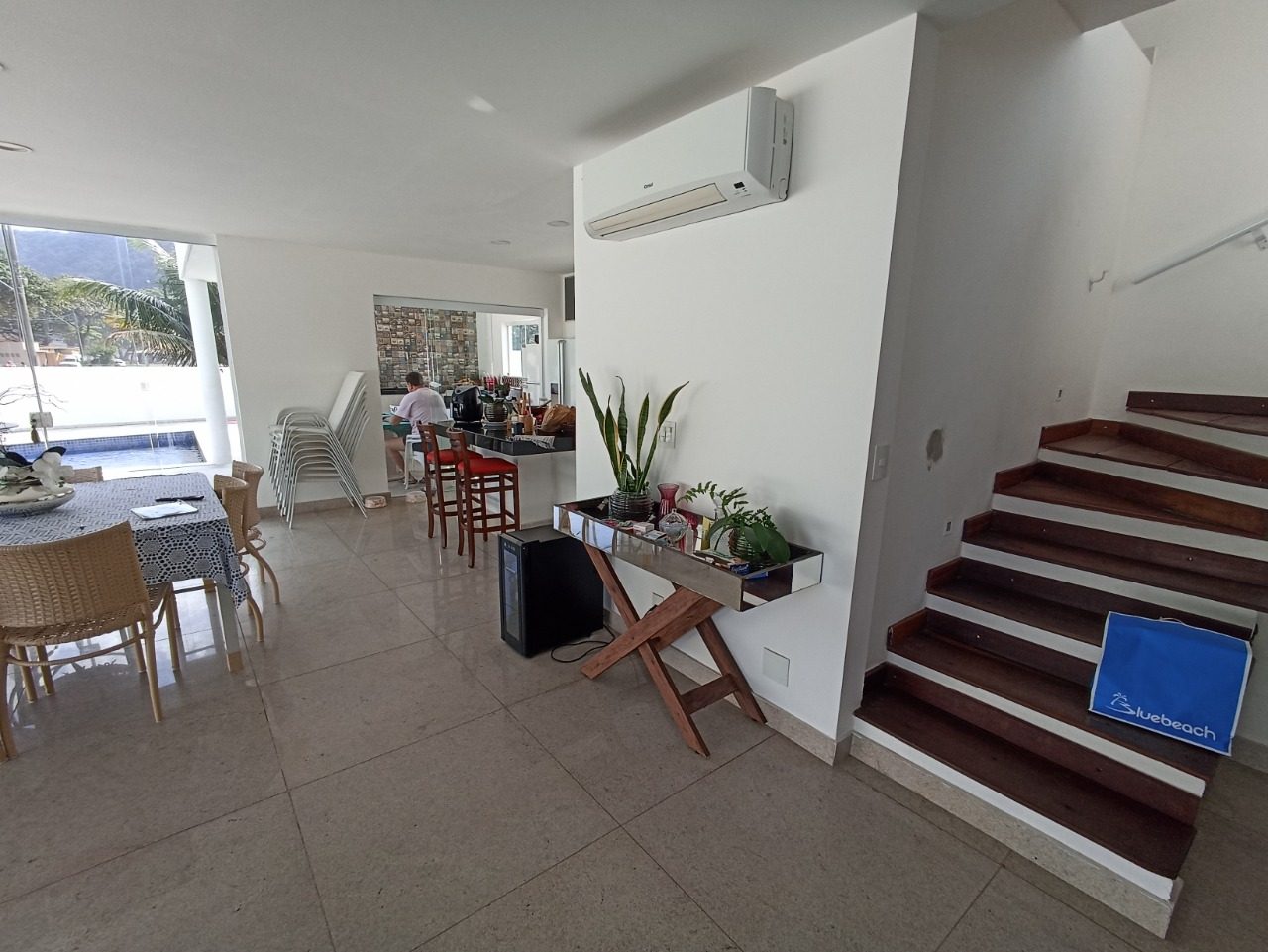 Casa frente mar, 4 suítes, varanda, lazer, 4 vagas em Guaiúba, Guarujá — foto 4
