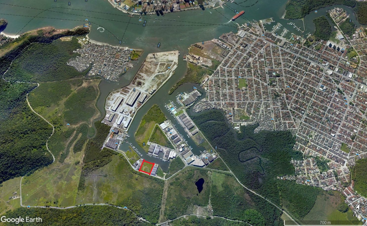 Terreno Industrial à Venda – CING (Complexo Industrial Naval) – Guarujá em CING, Guarujá — foto 3