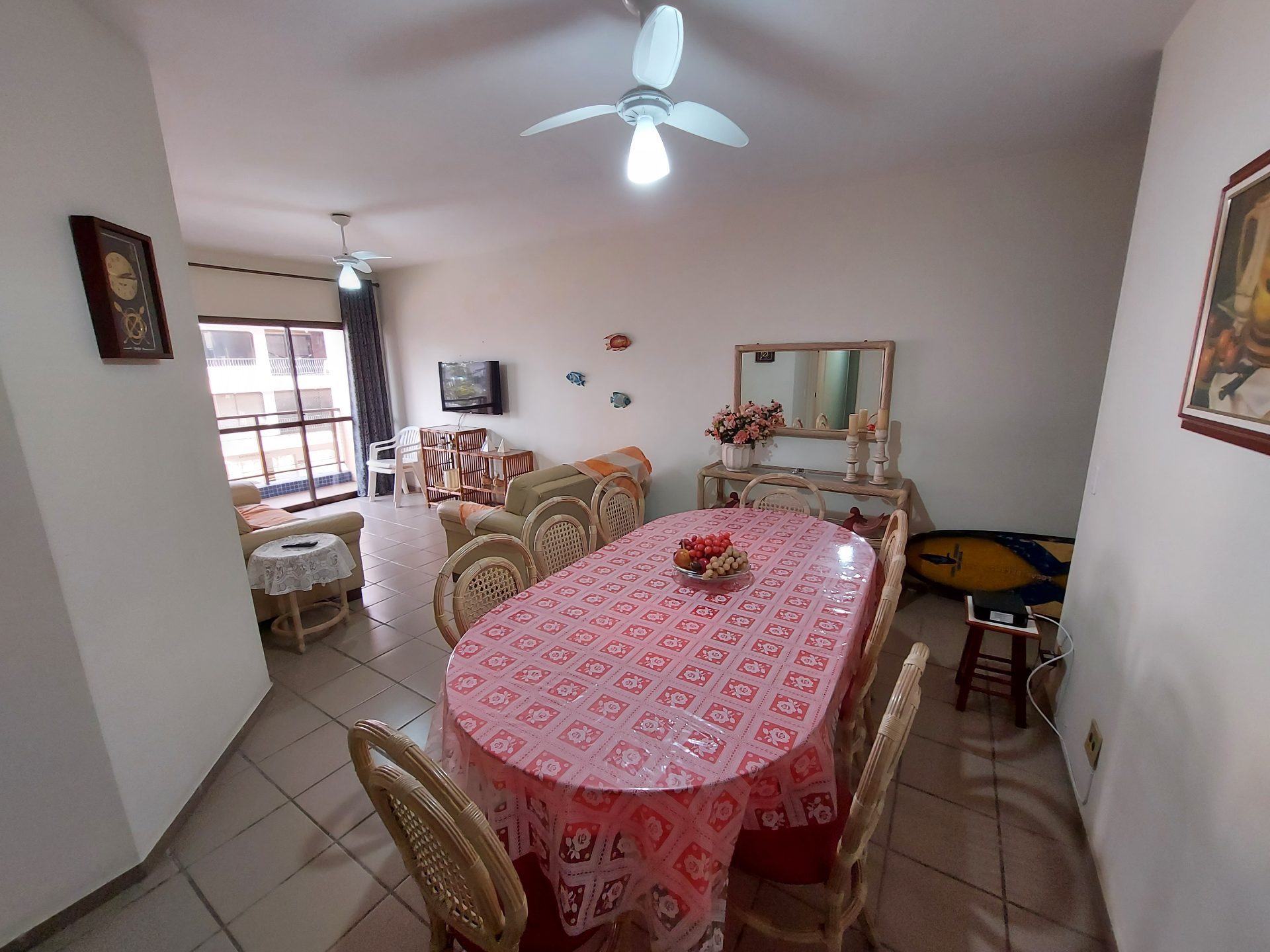 Apto 3 quartos, sacada, 1 vaga, 300m praia Enseada em Loteamento João Batista Julião, Guarujá — foto 2