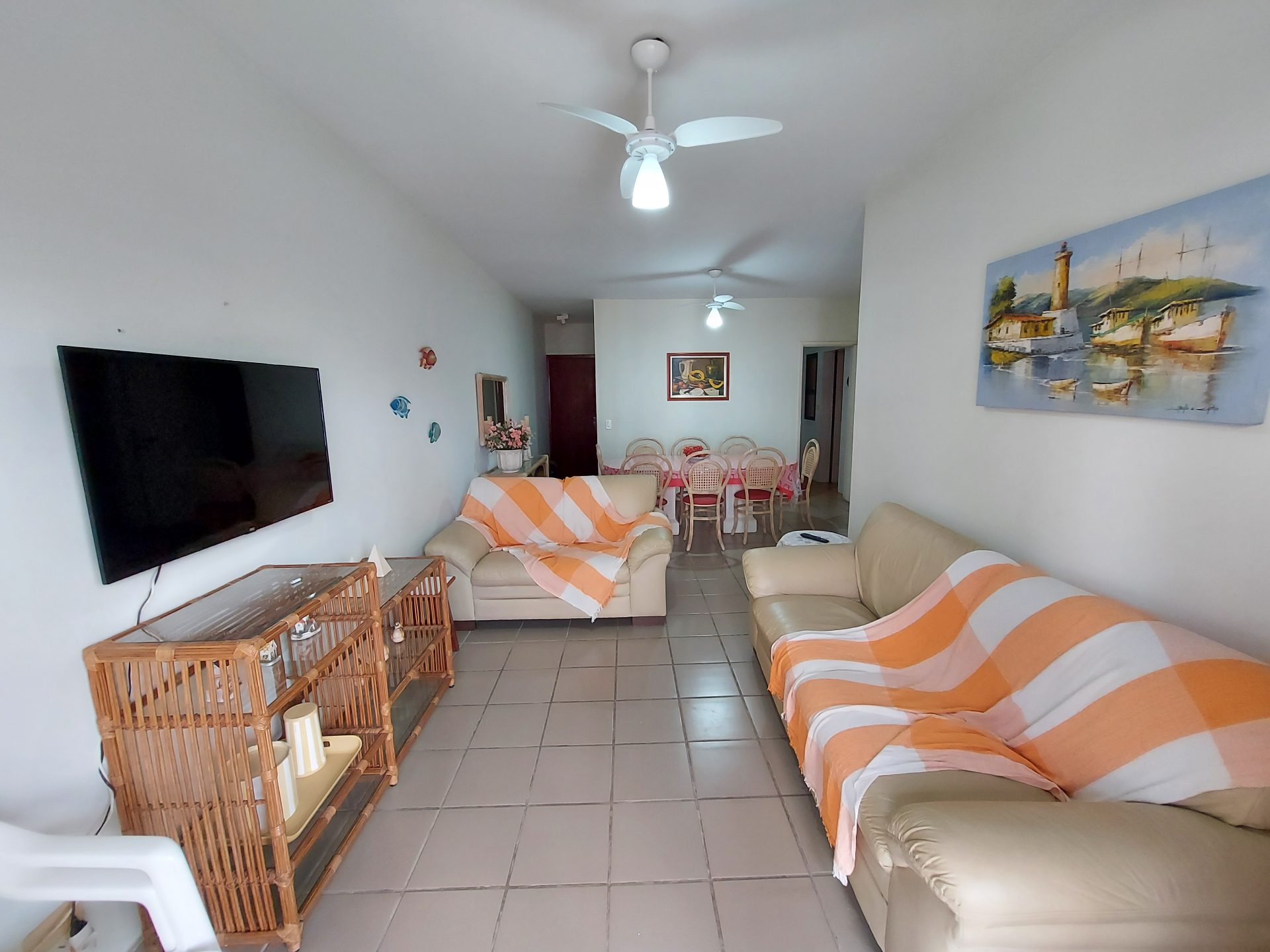 Apto 3 quartos, sacada, 1 vaga, 300m praia Enseada em Loteamento João Batista Julião, Guarujá — foto 4