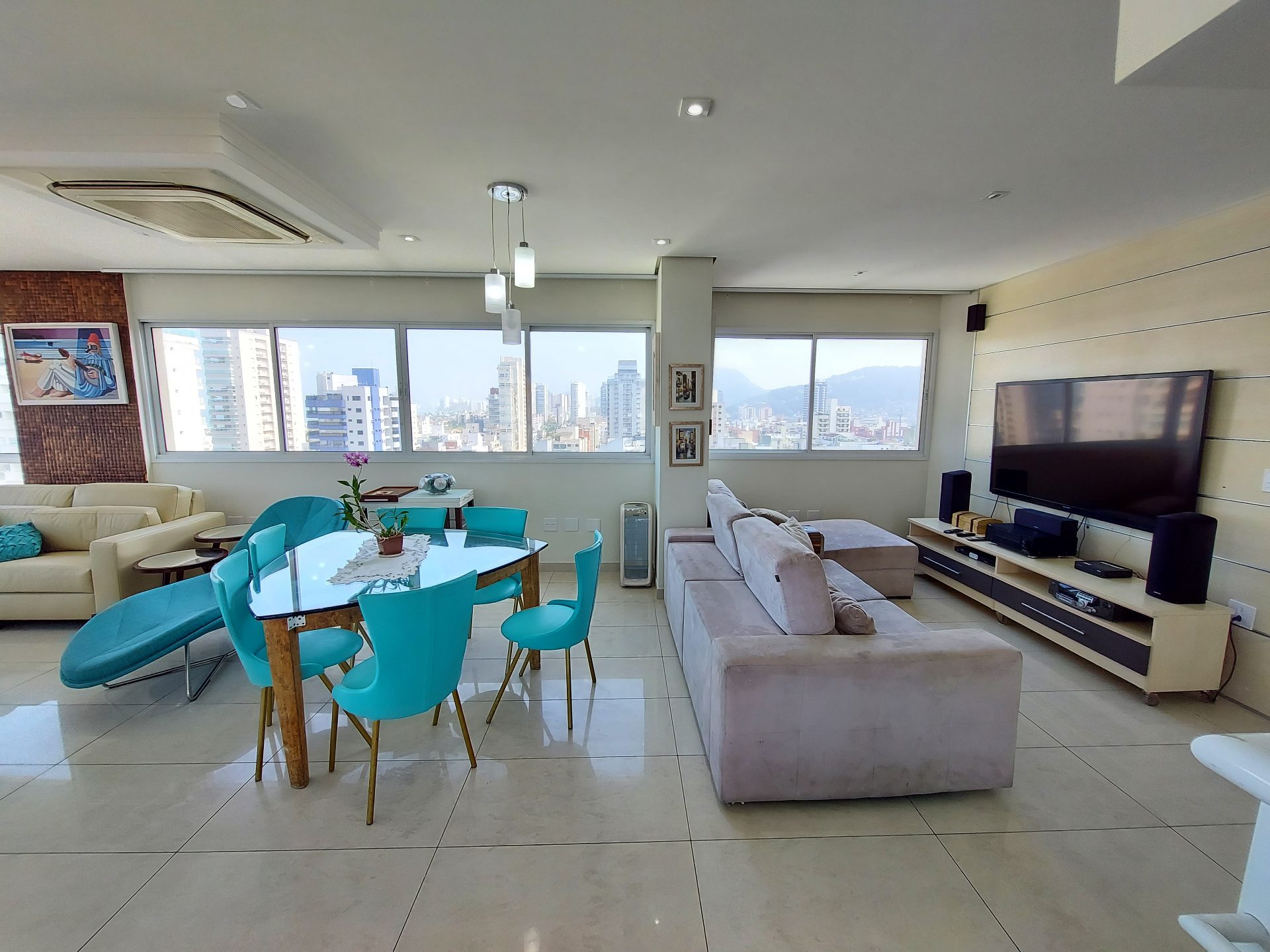 Cobertura 5 quartos, 3 vagas, vista para o mar, Enseada. em Enseada, Guarujá — foto 12