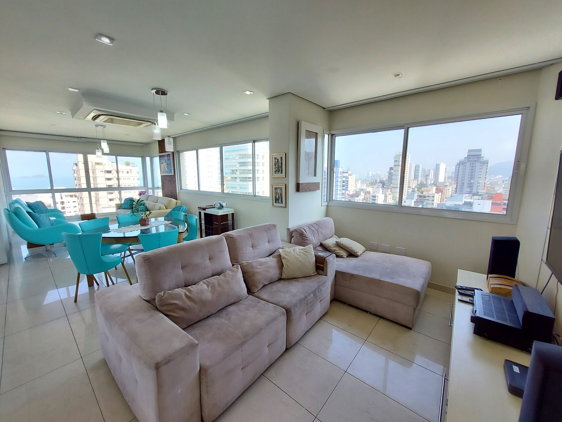 Cobertura 5 quartos, 3 vagas, vista para o mar, Enseada. em Enseada, Guarujá — foto 13