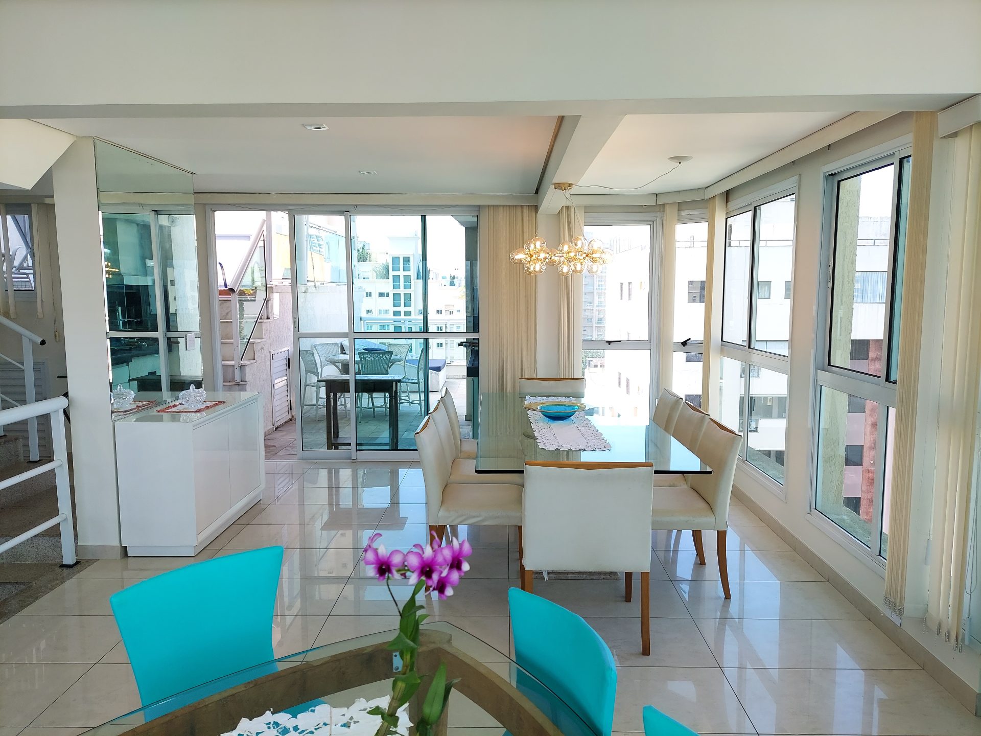 Cobertura 5 quartos, 3 vagas, vista para o mar, Enseada. em Enseada, Guarujá — foto 16