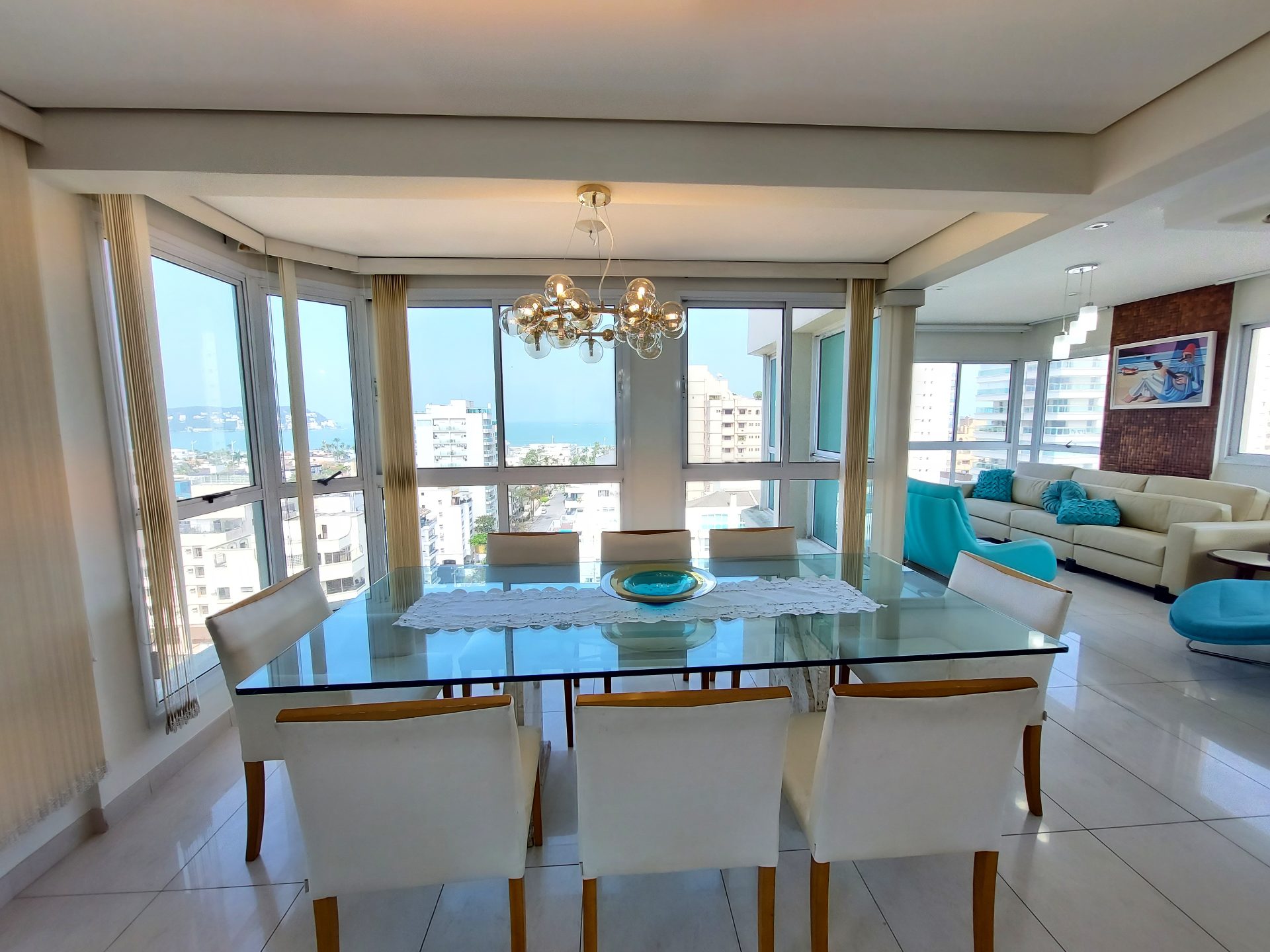 Cobertura 5 quartos, 3 vagas, vista para o mar, Enseada. em Enseada, Guarujá — foto 5