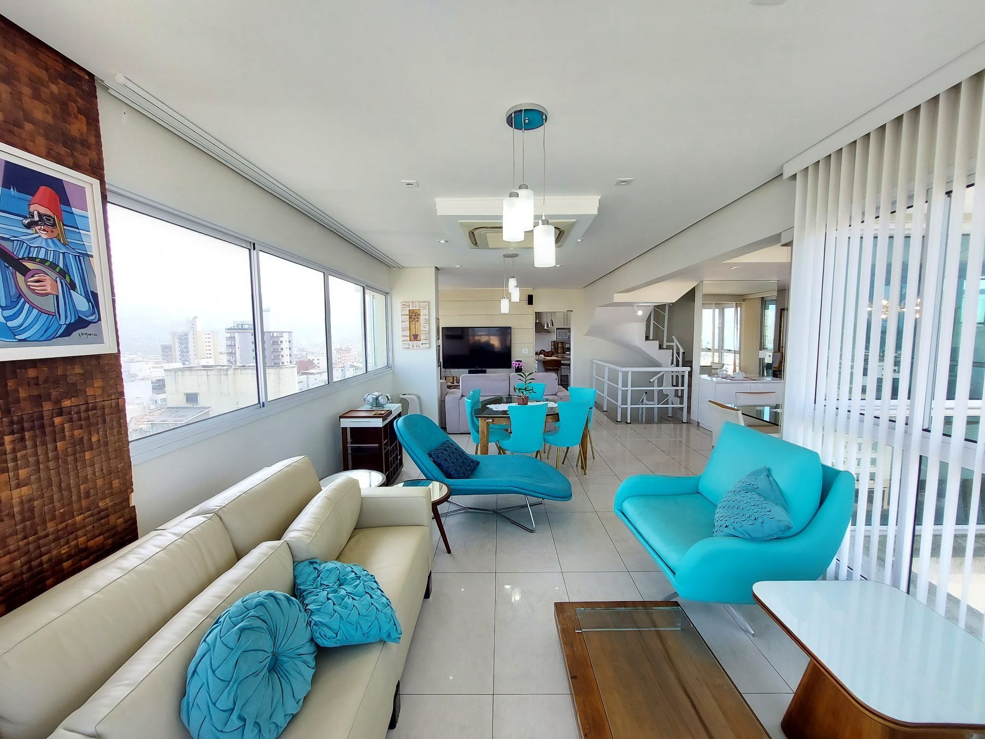 Cobertura 5 quartos, 3 vagas, vista para o mar, Enseada. em Enseada, Guarujá — foto 9