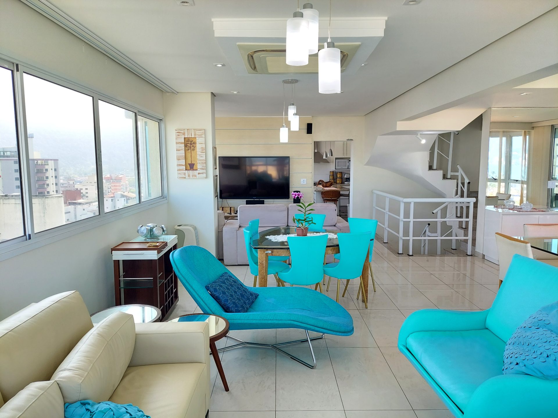 Cobertura 5 quartos, 3 vagas, vista para o mar, Enseada. em Enseada, Guarujá — foto 10