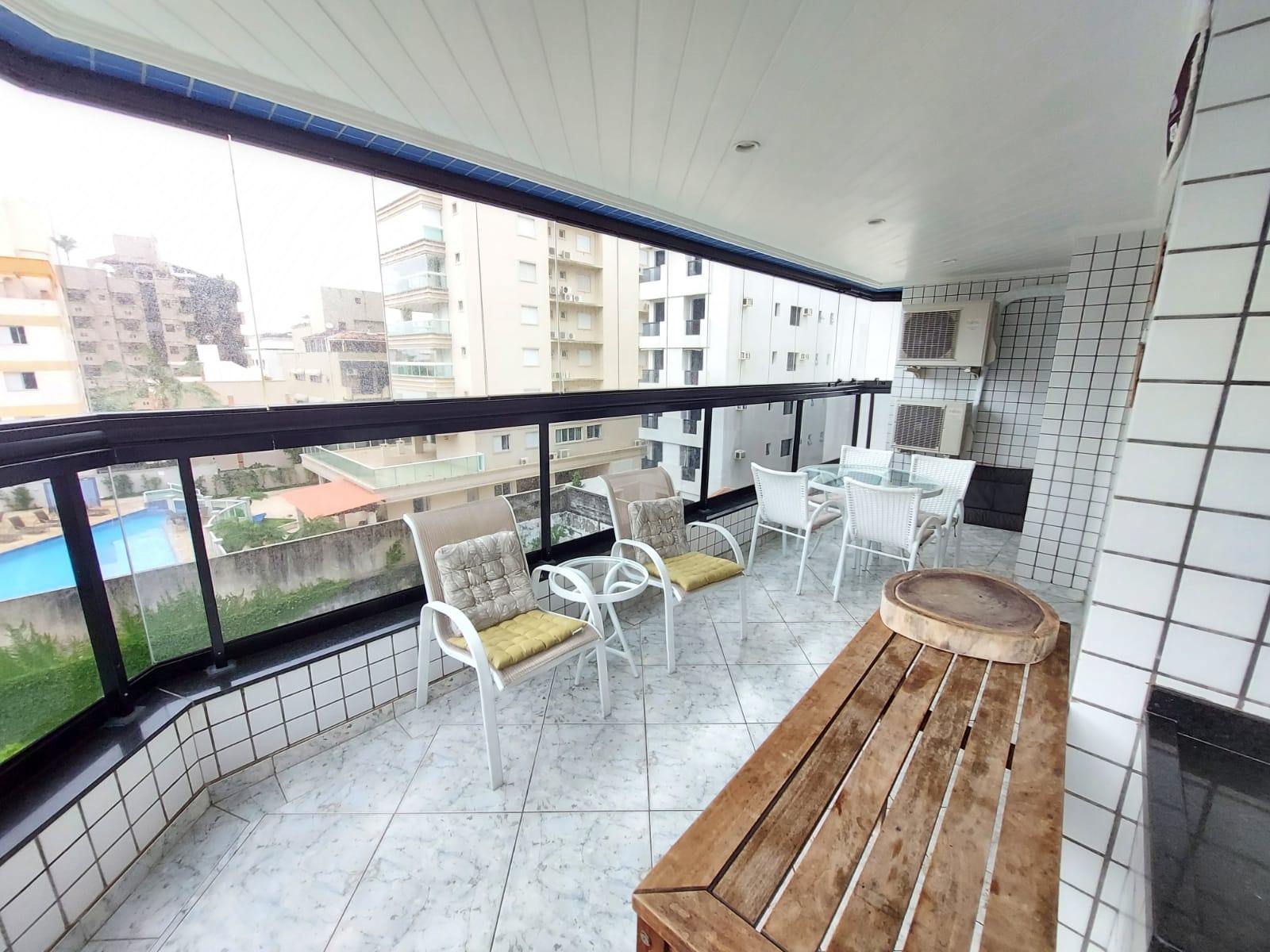 Apto 3 suítes, 2 vagas, lazer, terraço gourmet, Enseada em Enseada, Guarujá — foto 2