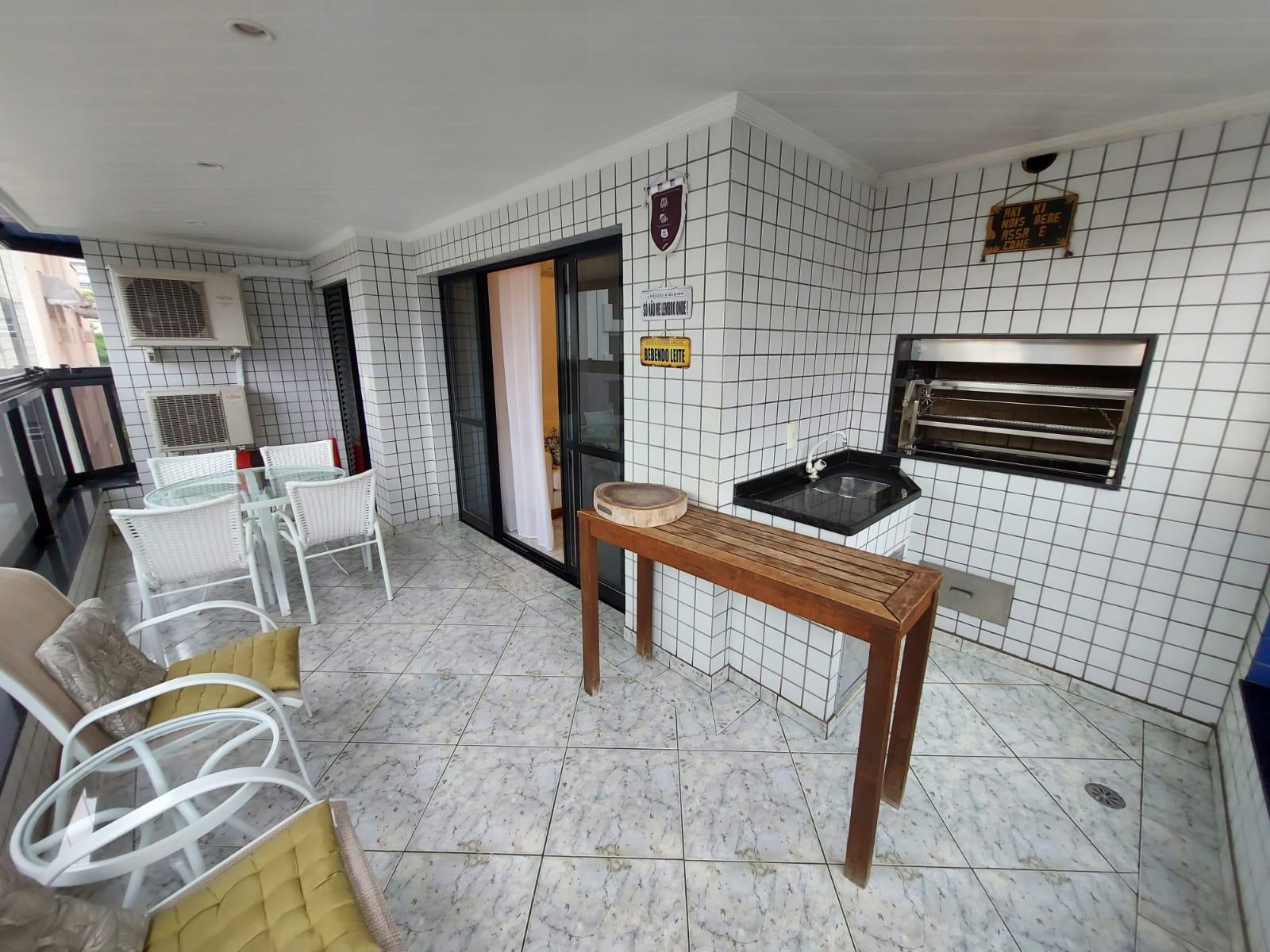 Apto 3 suítes, 2 vagas, lazer, terraço gourmet, Enseada em Enseada, Guarujá — foto 3