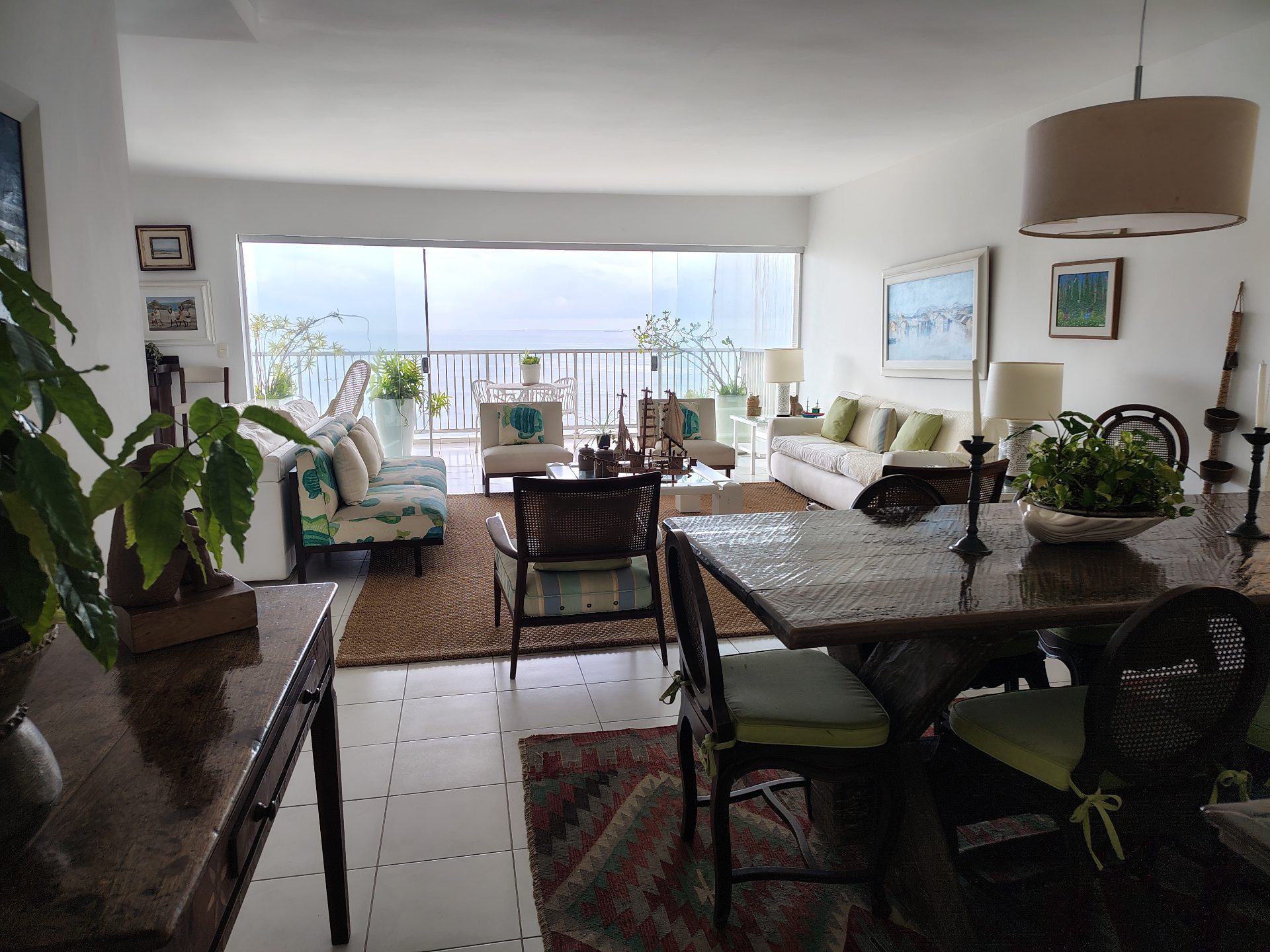 Apto 4 quartos, frente mar, Pitangueiras, 1 vaga em Pitangueiras, Guarujá — foto 4