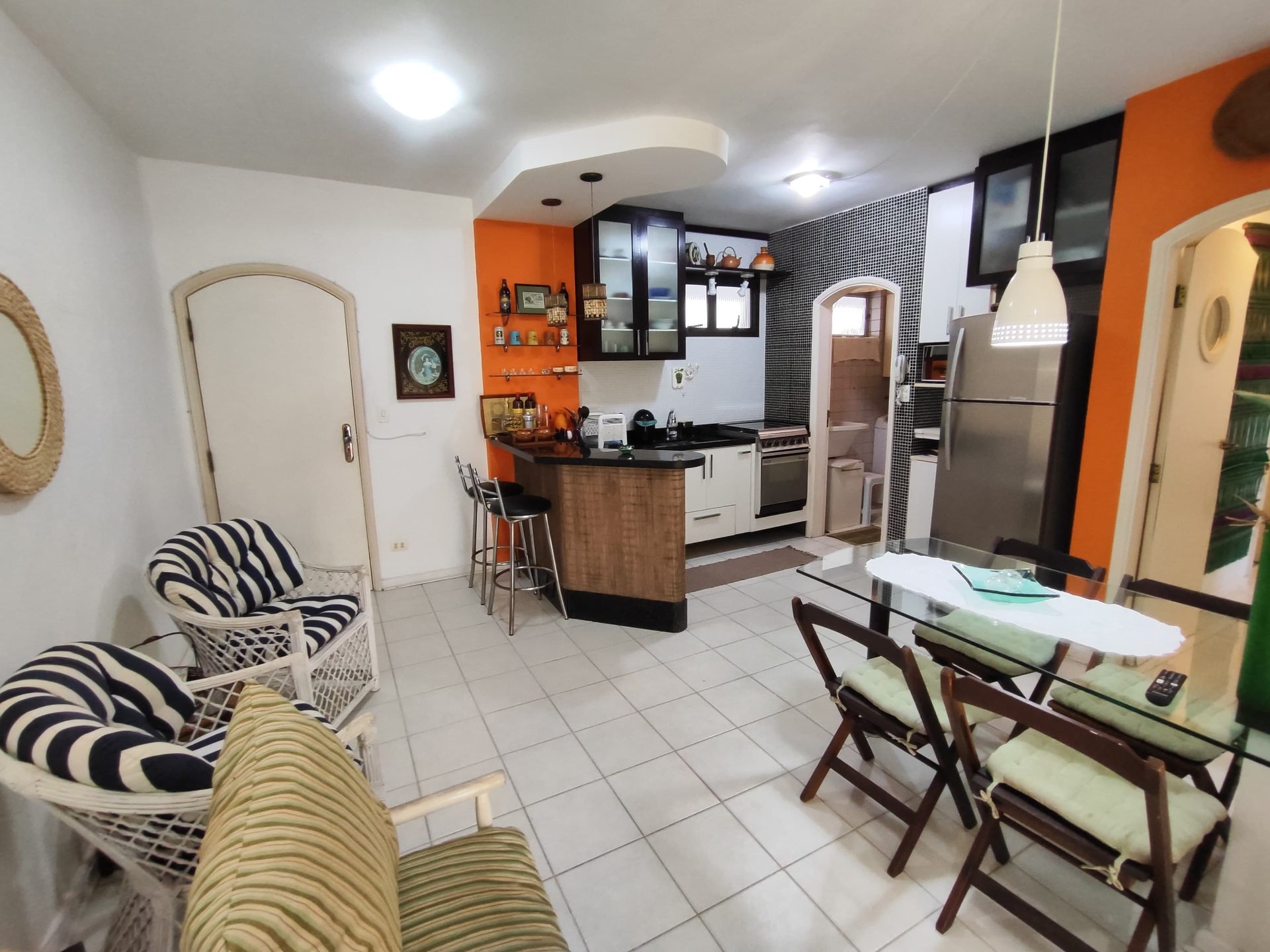 Apto vista mar, 3 dorms., 300m praia, lazer, Enseada em Enseada, Guarujá — foto 4