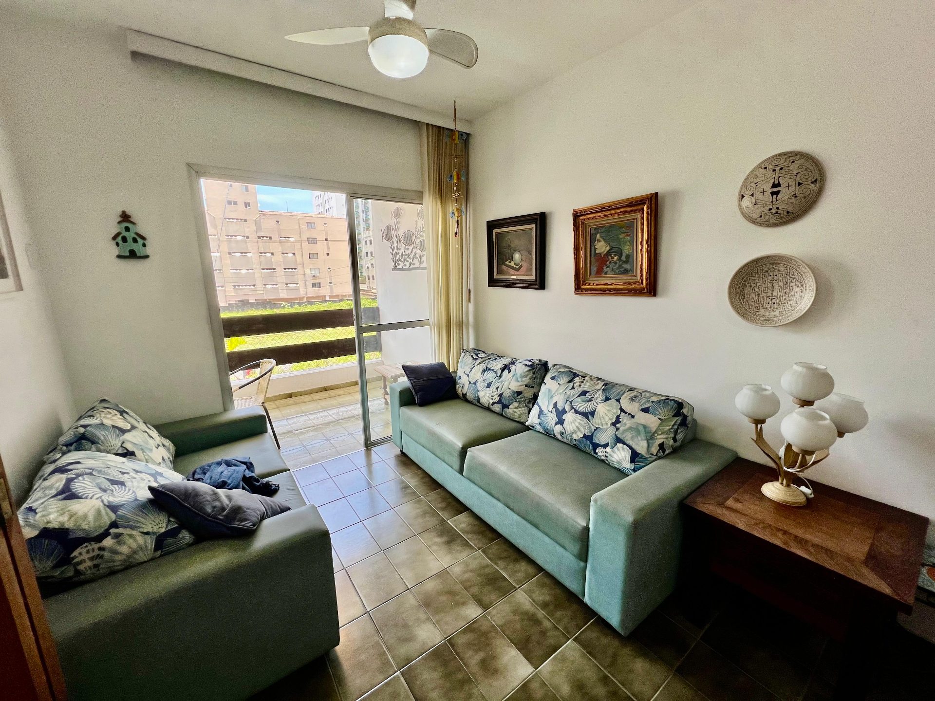 Apto 3 dorms., sacada, 400m da praia Enseada em Loteamento João Batista Julião, Guarujá — foto 7