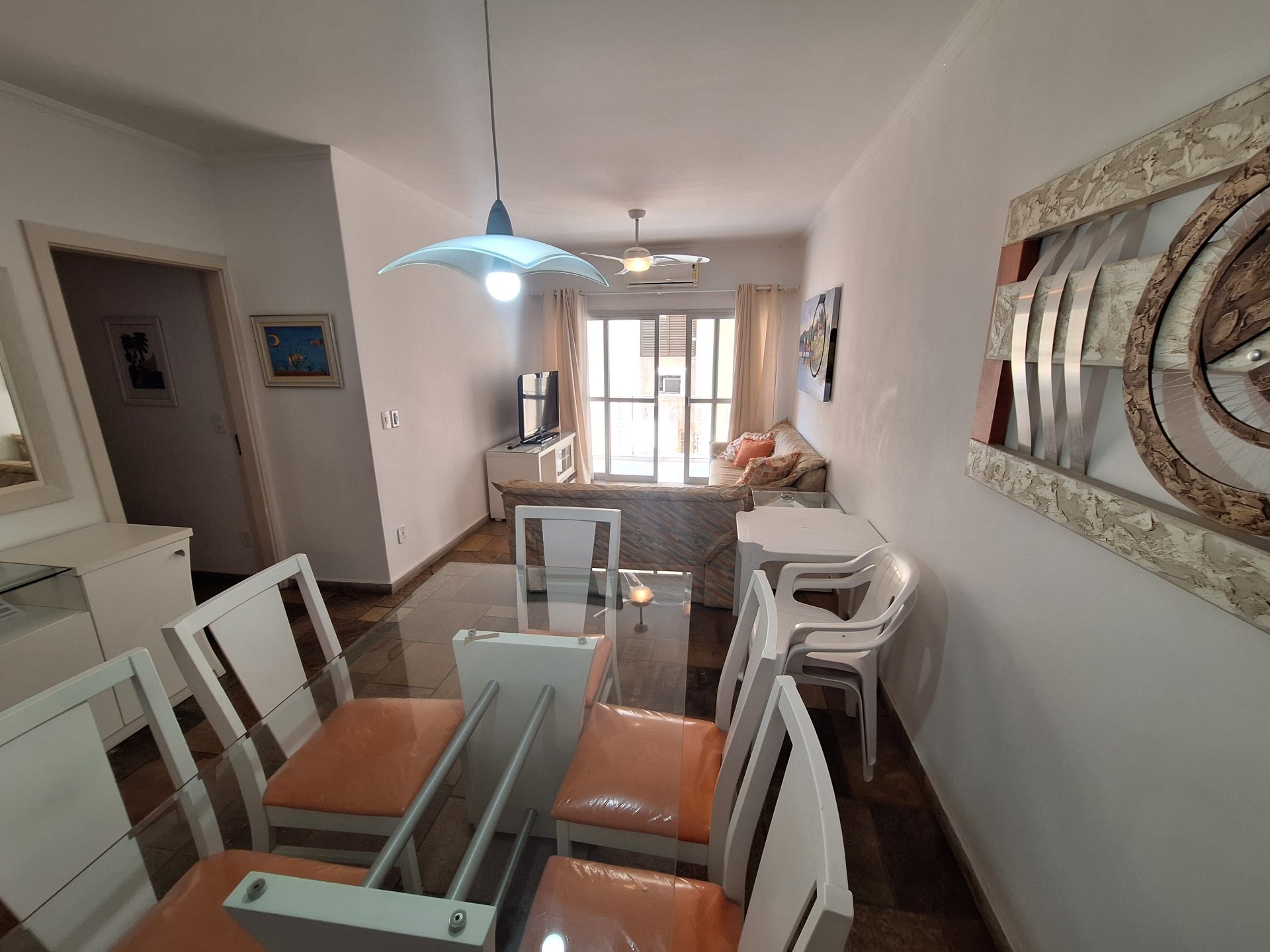Apto 3 quartos, sacada, 1 vaga, lazer, 400m praia em Enseada, Guarujá — foto 3