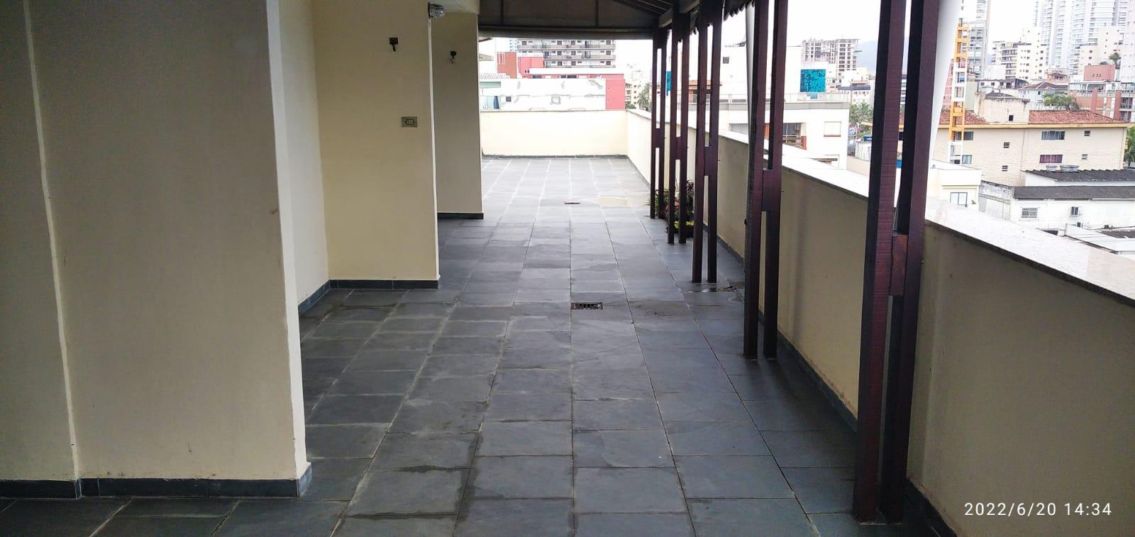 Penthouse na região do Aquário com 2 dormitórios ficando 600 metros da praia em Enseada, Guarujá — foto 14