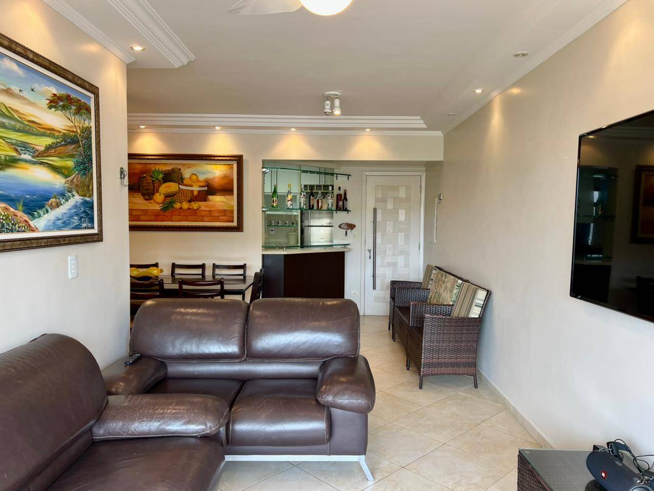 Apartamento 3 Suítes, Sacada e Lazer Completo na Praia da Enseada em Mar e Céu, Guarujá — foto 4