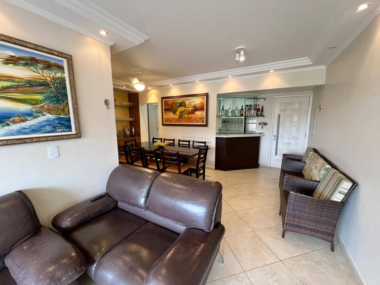 Apartamento 3 Suítes, Sacada e Lazer Completo na Praia da Enseada em Mar e Céu, Guarujá — foto 6