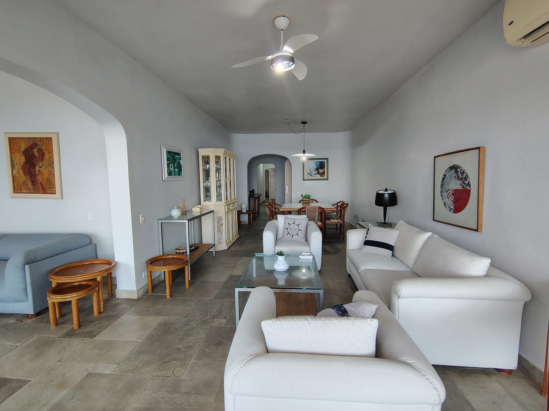Apto frente praia Pitangueiras, 4 quartos, 1 vaga em Pitangueiras, Guarujá — foto 3