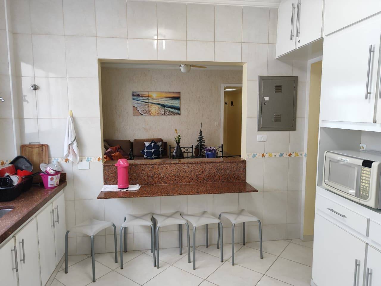 Apto (lado praia), 3 quartos, 200m praia, 1 vaga, Enseada em Enseada, Guarujá — foto 4