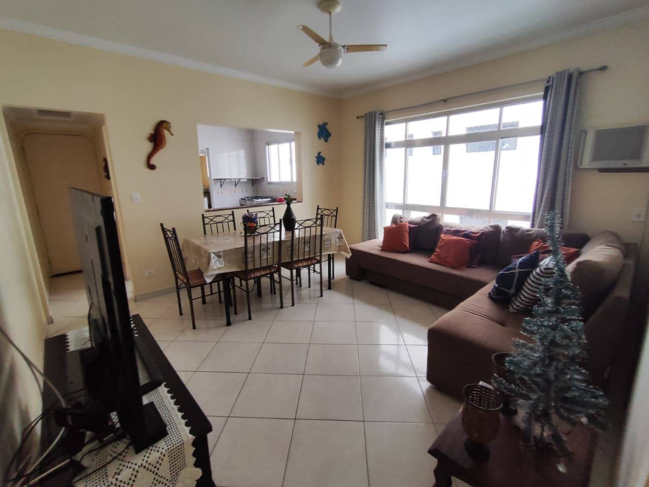 Apto (lado praia), 3 quartos, 200m praia, 1 vaga, Enseada em Enseada, Guarujá — foto 3