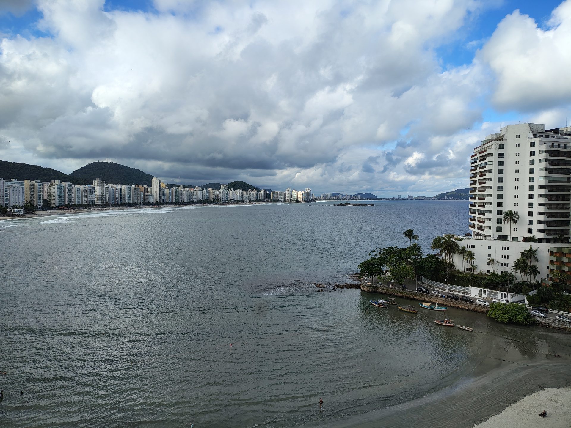 Apto vista mar, 2 suítes, 2 vagas, Astúrias em Vila Luis Antônio, Guarujá — foto 8
