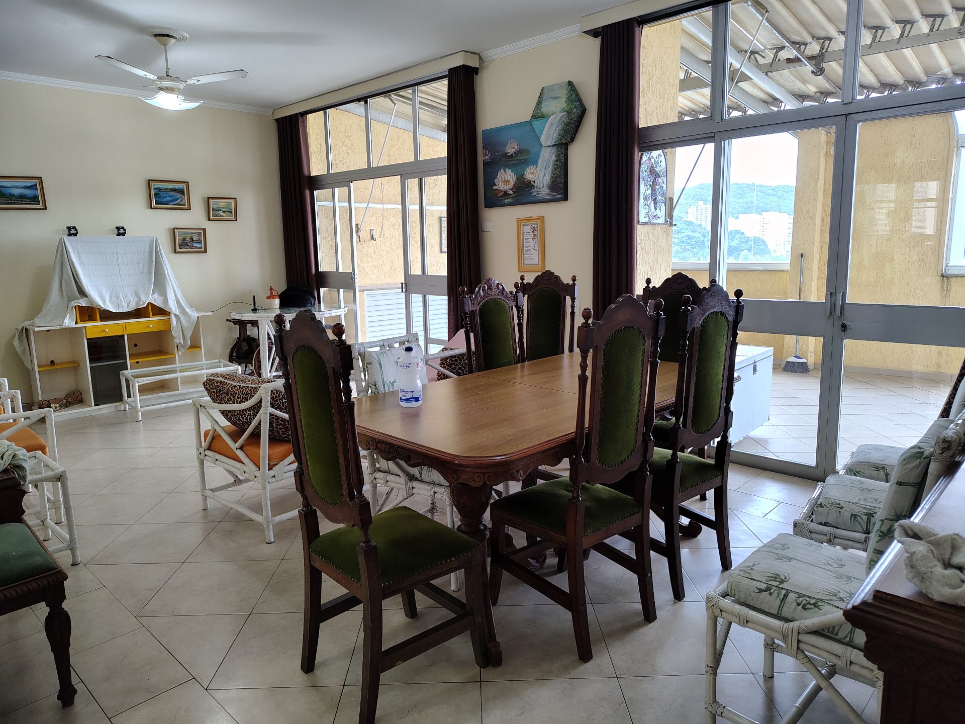 Apto vista mar, 2 suítes, 2 vagas, Astúrias em Vila Luis Antônio, Guarujá — foto 10