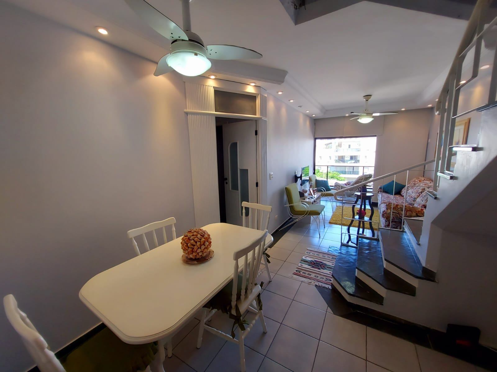 Cobertura decorada, 2 quartos, 200m praia, região do Aquário em Enseada, Guarujá — foto 4