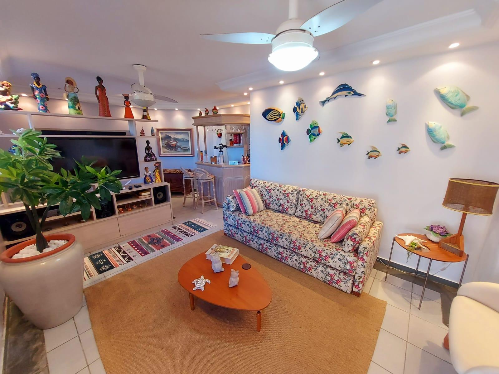 Cobertura decorada, 2 quartos, 200m praia, região do Aquário em Enseada, Guarujá — foto 11