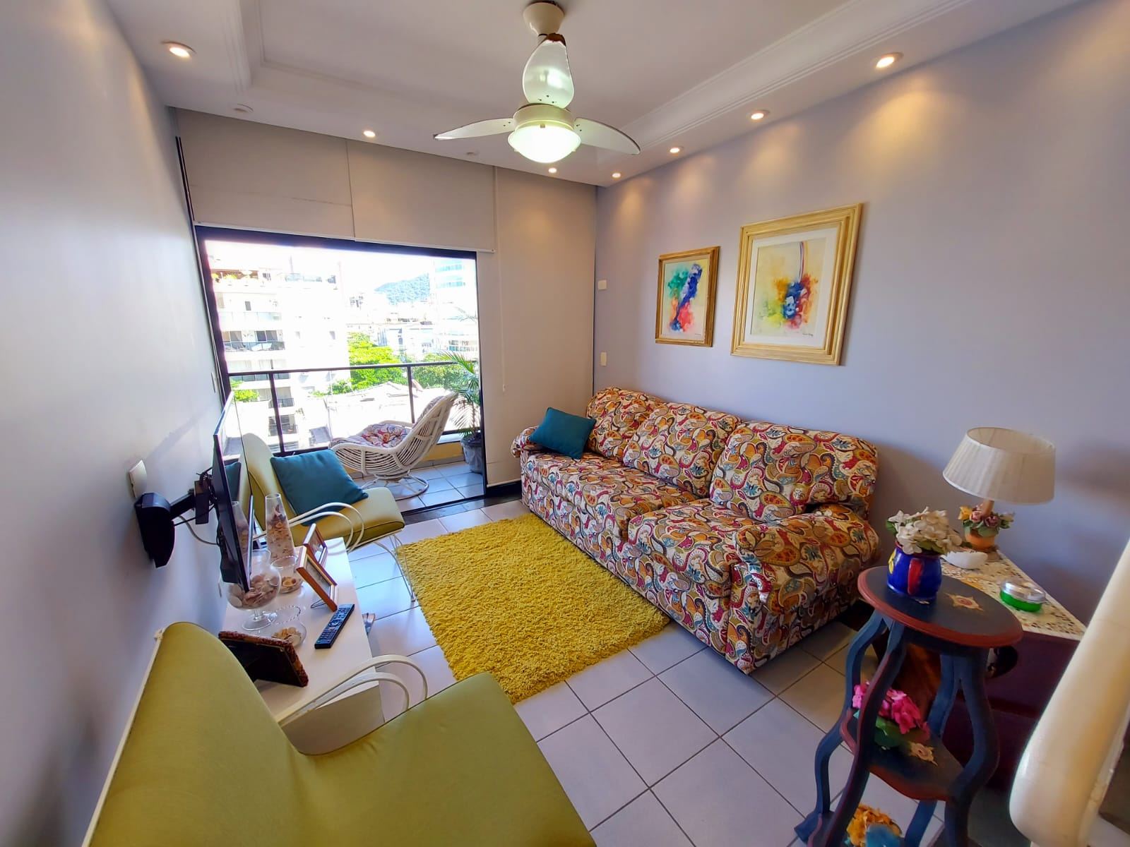 Cobertura decorada, 2 quartos, 200m praia, região do Aquário em Enseada, Guarujá — foto 3
