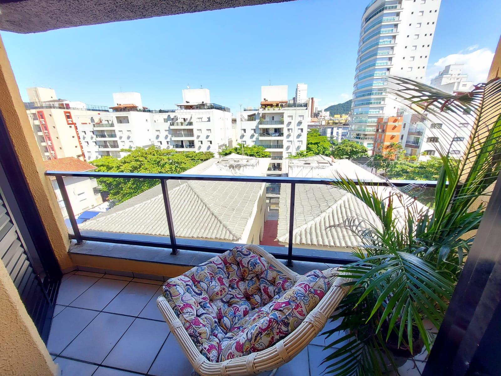 Cobertura decorada, 2 quartos, 200m praia, região do Aquário em Enseada, Guarujá — foto 5