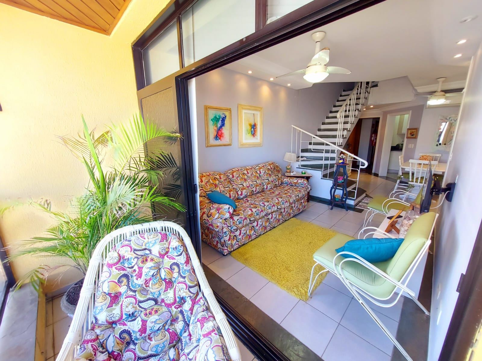 Cobertura decorada, 2 quartos, 200m praia, região do Aquário em Enseada, Guarujá — foto 8