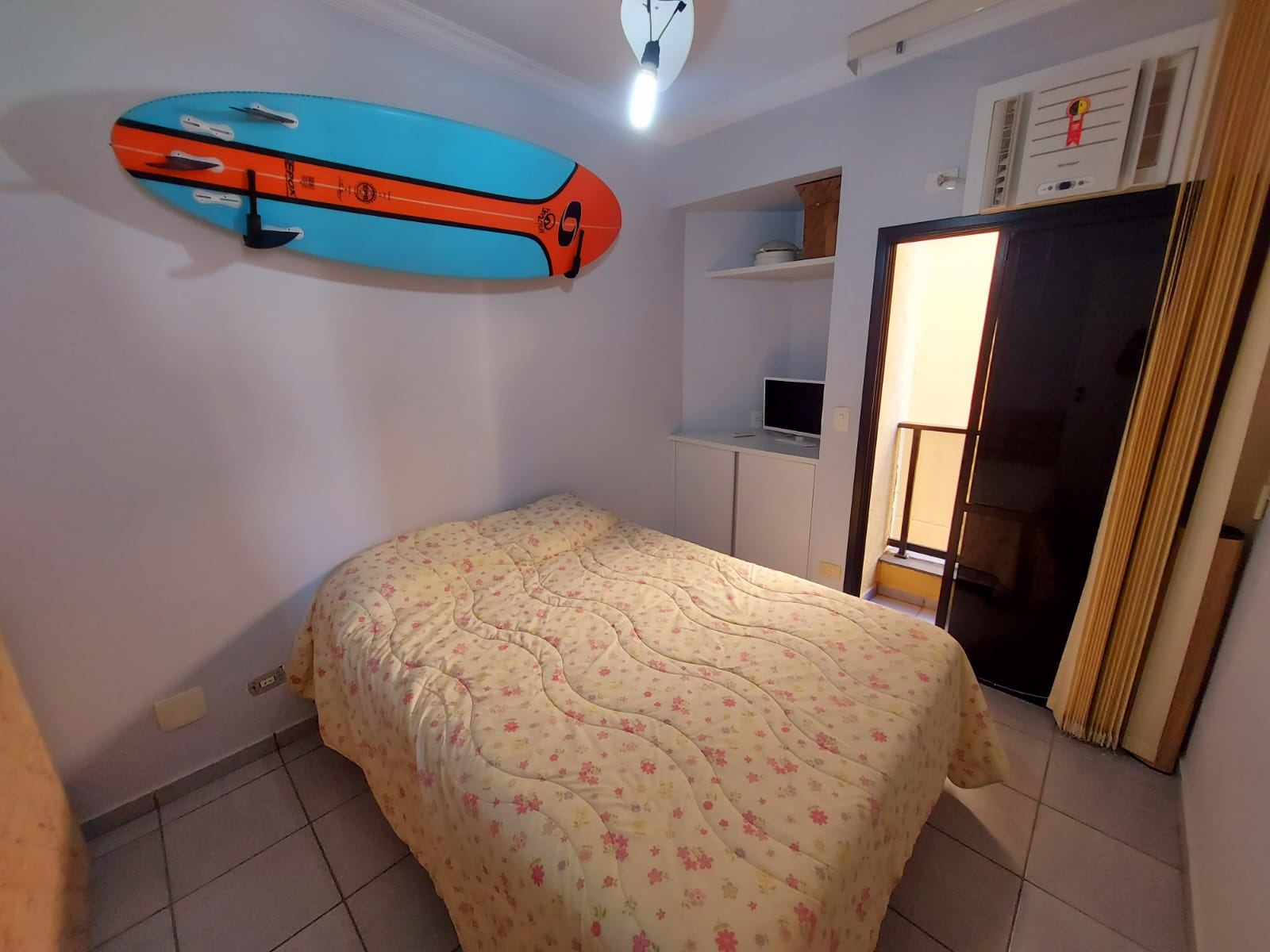 Cobertura decorada, 2 quartos, 200m praia, região do Aquário em Enseada, Guarujá — foto 13