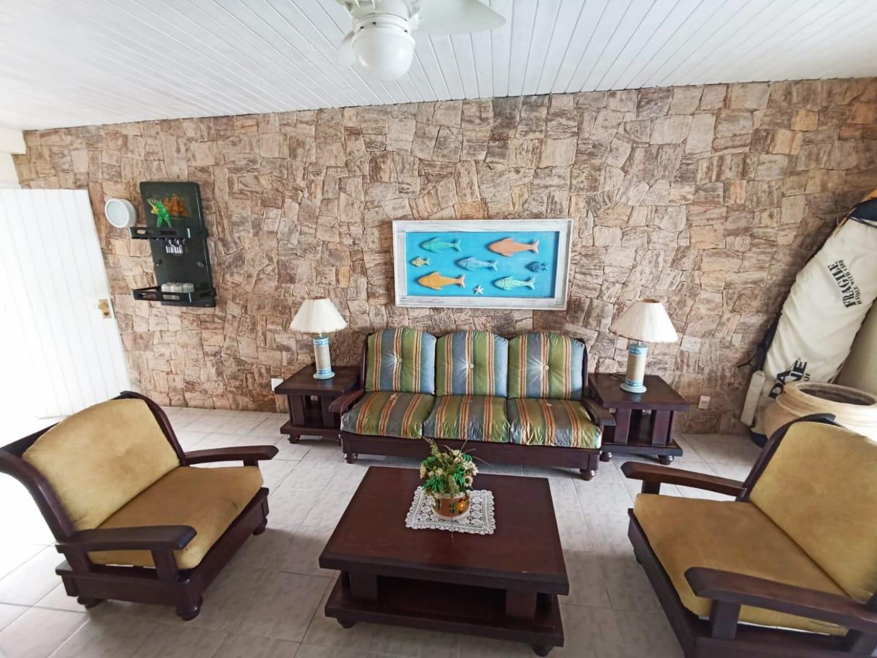 Casa frente praia Enseada, 5 quartos, lazer em Enseada, Guarujá — foto 2