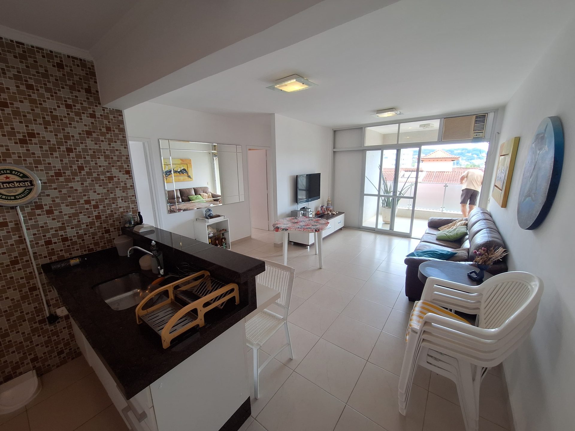 Apto vista mar, 3 quartos, sacada, lazer, 1 vaga em Jardim Virgínia, Guarujá — foto 10