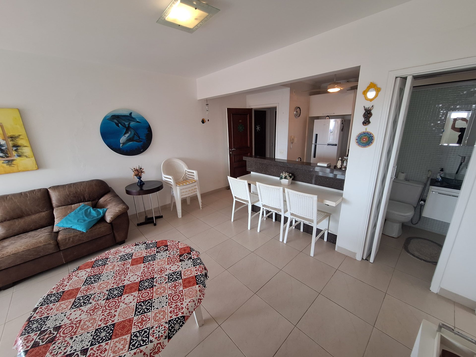 Apto vista mar, 3 quartos, sacada, lazer, 1 vaga em Jardim Virgínia, Guarujá — foto 11