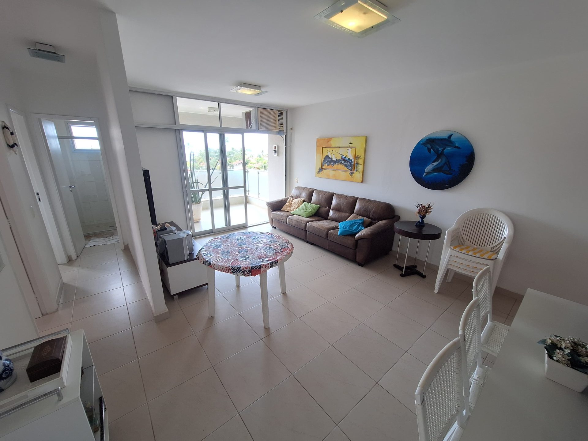 Apto vista mar, 3 quartos, sacada, lazer, 1 vaga em Jardim Virgínia, Guarujá — foto 3