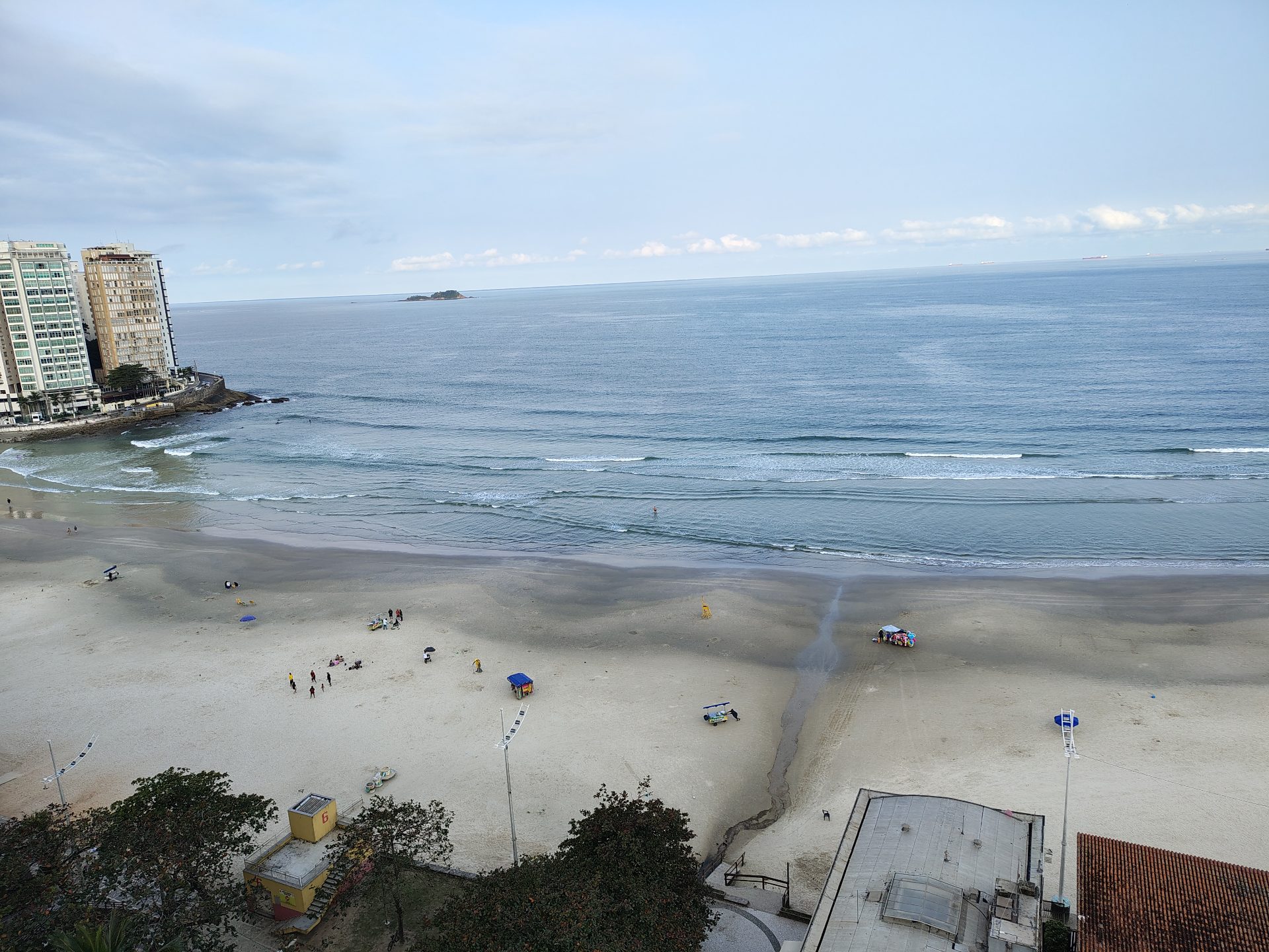 Apto frente praia Pitangueiras, 4 quartos, sacada, 1 vaga em Pitangueiras, Guarujá — foto 7