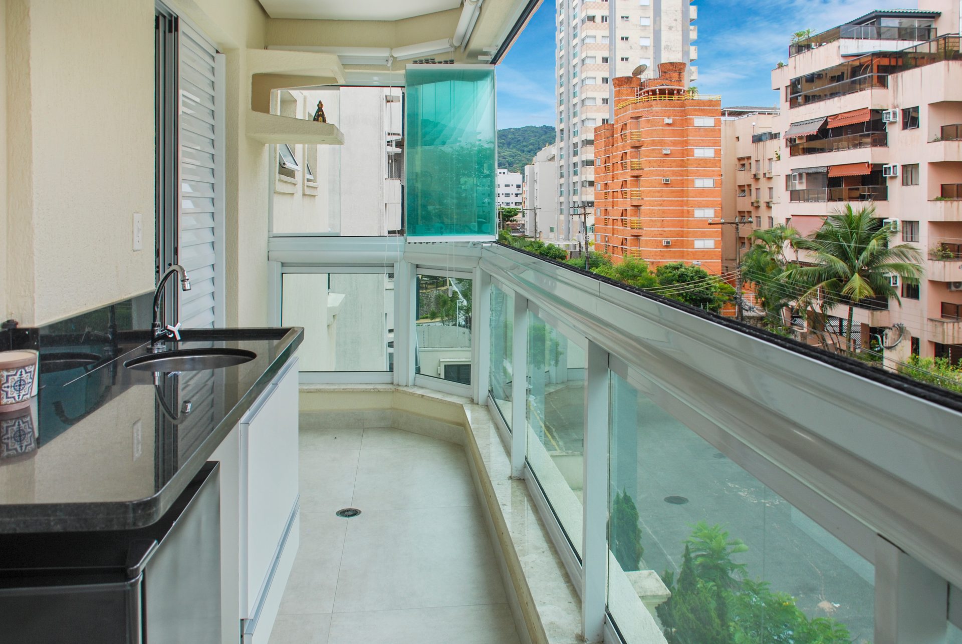 Apto 4 suítes, terraço gourmet, lazer, 2 vagas, Enseada em Enseada, Guarujá — foto 11