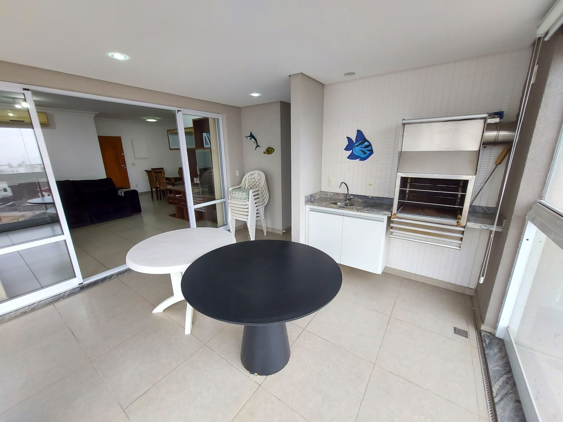 Apto 3 dorms., terraço gourmet, 2 vagas, lazer em Enseada, Guarujá — foto 2